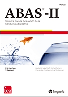 Portada del ABAS-II mostrando la evaluación de la conducta adaptativa desde el nacimiento hasta los 89 años